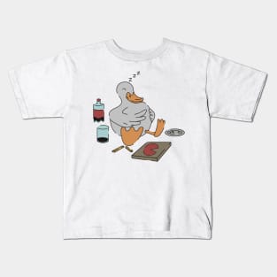 Full Belly Duck Kids T-Shirt